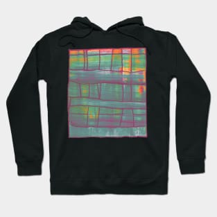 Liminal Space in Teal Weave Hoodie